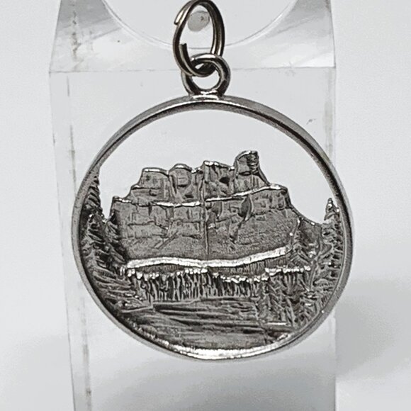 Banff Mount Eisenhower Sterling Silver Charm Pendant - Picture 3 of 8